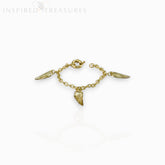 Origins Clear Crystal Claw - Bracelet